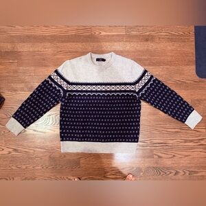 J.Crew lambswool men’s sweater